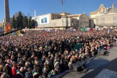 Manifestazione  Piazza del Popolo